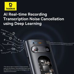 Bút trình chiếu Baseus Orange Dot AI Voice – Dual-laser, giọng nói thành văn bản, kết nối 2.4G/Bluetooth, phạm vi chiếu 100m