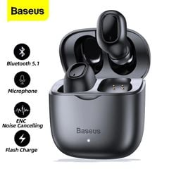 Tai nghe Bluetooth Baseus W12 True Wireless Earbuds (Bluetooth 5.1, 0.05s Low latency, App Tracking, Ultrfast charge)