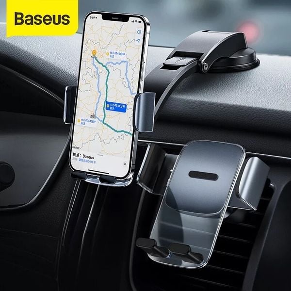 Đế giữ điện thoại trên ô tô Baseus Easy Control Clamp Car Mount Holder (Air Outlet Version)