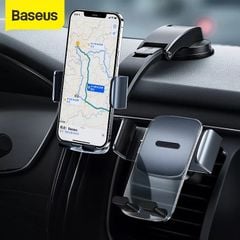 Đế giữ điện thoại trên ô tô Baseus Easy Control Clamp Car Mount Holder (Air Outlet Version)