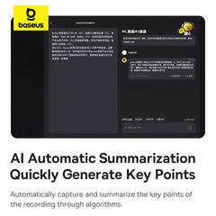 Bút trình chiếu Baseus Orange Dot AI Voice – Dual-laser, giọng nói thành văn bản, kết nối 2.4G/Bluetooth, phạm vi chiếu 100m