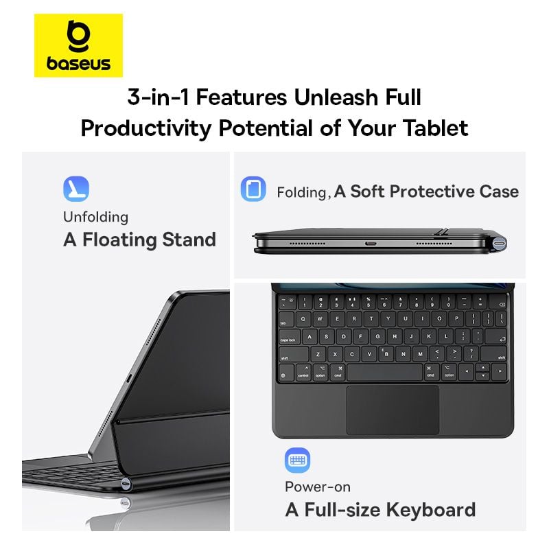 Bàn Phím Nam Châm Baseus Brilliance Series 2 Original Keyboard Case Cho iPad Pro 11