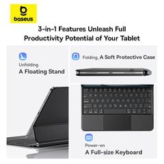 Bàn Phím Nam Châm Baseus Brilliance Series 2 Original Keyboard Case Cho iPad Pro 11