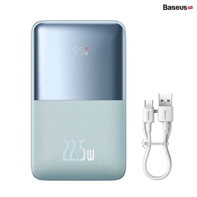 Pin Dự Phòng Sạc Nhanh Nhỏ Gọn Baseus Bipow Pro Digital Display 20000mAh 22.5W (SCP/PD/QC/FCP/AFC Fast Charge Power Bank)