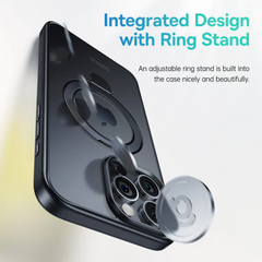 Ốp Lưng Chân Đế Từ Tính Baseus SkyRing Series Magnetic Phone Case with Stand for iP 14