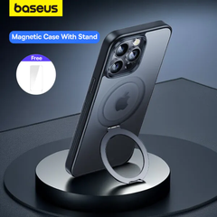 Ốp Lưng Chân Đế Từ Tính Baseus SkyRing Series Magnetic Phone Case with Stand for iP 14