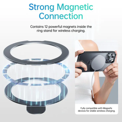 Ốp Lưng Chân Đế Từ Tính Baseus SkyRing Series 180° with Stand for iP14/16