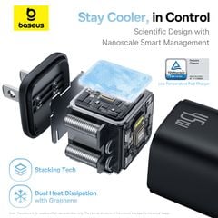 Củ Sạc Nhanh Baseus PicoGo GaN 1C 45W (For iPhone/iPad/Samsung/Google Pixel)