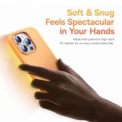 Ốp Lưng Baseus Fauxther Series PU Leather Magnetic (Dành Cho iP13/14/15)