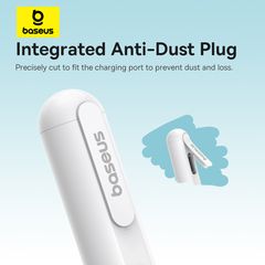 Bút Cảm Ứng Baseus Smooth Writing 3 Wired Charging Stylus Active (Bao gồm: 1 Cáp USB-C*1 + Active Tip *1)