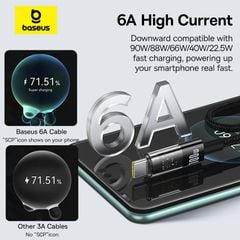 Cáp Sạc Nhanh Baseus Gem USB to C 100W (Fast-Charging Data Cable)