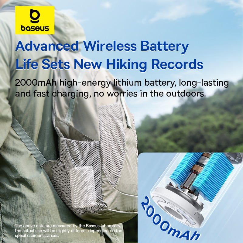 Máy Bơm Hơi Mini Kiêm Hút Chân Không Baseus PocketGo Pro Series (240L/min, 4000Pa)