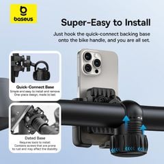 Giá đỡ điện thoại Baseus GoTrip Series Bike Phone Mount