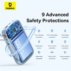 Pin Dự Phòng Baseus Qpow Pro+ Type-C Edition 10000mAh 22.5W (Digital Display)