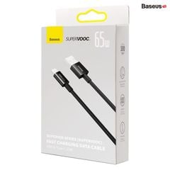 Cáp Sạc Siêu Nhanh Baseus Superior Series (SUPERVOOC) Fast Charging Data Cable USB to Type-C 65W Cho OPPO Huawei Vivo Meizu