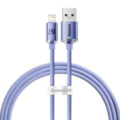 Cáp sạc nhanh Baseus Crystal Shine USB/Type-C to Lightning, PD 20W – Siêu bền, truyền dữ liệu tốc độ cao