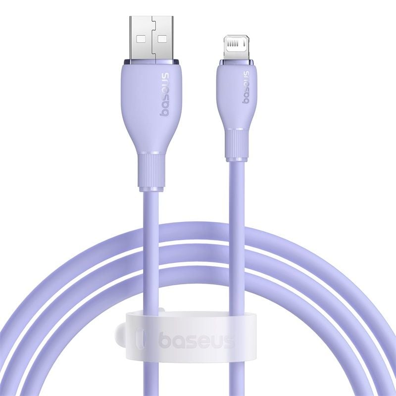 Cáp Sạc Nhanh Cho iPhone iPad Baseus Pudding Series USB to Lightning 2.4A (Fast Charging Data Cable)