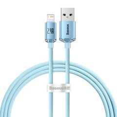 Cáp sạc nhanh, truyền dữ liệu tốc độ cao siêu bền Baseus Crystal Shine Series Fast Charging Data Cable (USB/Type C to Lightning, PD 20W Fast Charge)