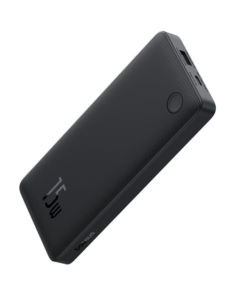 Pin Dự Phòng Baseus Airpow Lite Power Bank 10000mAh 15W (With Simple Series Data Cable USB to Type-C 30cm)
