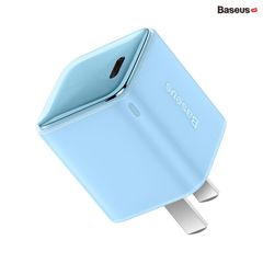 Củ Sạc Baseus GaN3 1C 20W  - Sạc nhanh, nhỏ gọn cho iPhone/iPad/Samsung/Xiaomi/Huawei (PD/QC Multi Quick Charge Support, Smart Protect)