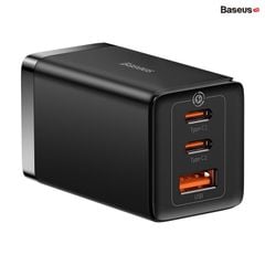 Bộ sạc nhanh Baseus GaN5 Pro 65W – Combo củ sạc + cáp C to C 100W, 2C + USB, hỗ trợ PD3.0/PPS/QC4.0/SCP/FCP