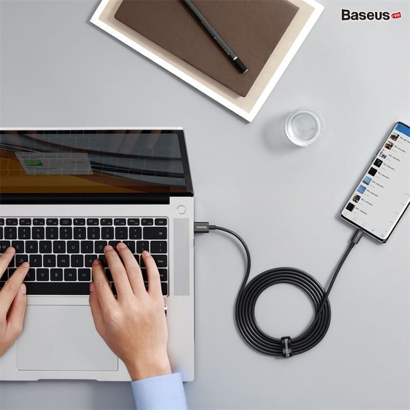 Cáp Sạc Siêu Nhanh Baseus Superior Series (SUPERVOOC) Fast Charging Data Cable USB to Type-C 65W Cho OPPO Huawei Vivo Meizu