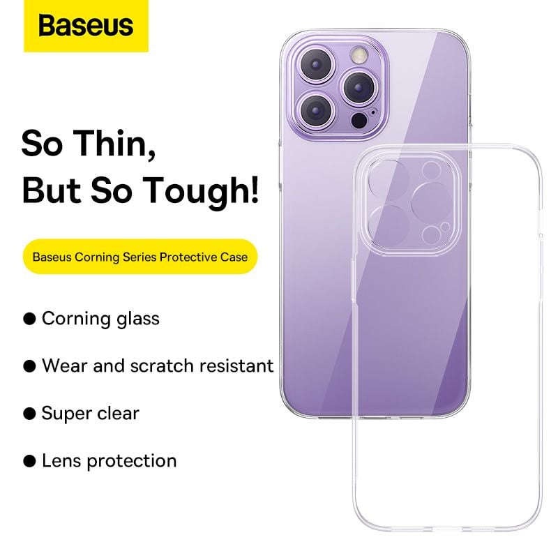 Ốp Lưng Chống Sốc Cho iPhone 14/16 Series Baseus Corning Series Protective Case