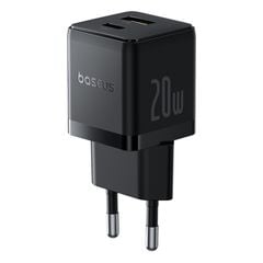 Củ Sạc Nhanh Baseus Palm C+U Charger 20W (USB + Type C Dual Port, 20W PD/QC 3.0 Multi Quick Charge Support)