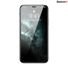 Miếng Dán Cường Lực Siêu Bền Cho IPhone 11 Baseus 0.3mm Full-glass Crystal Tempered Glass Film