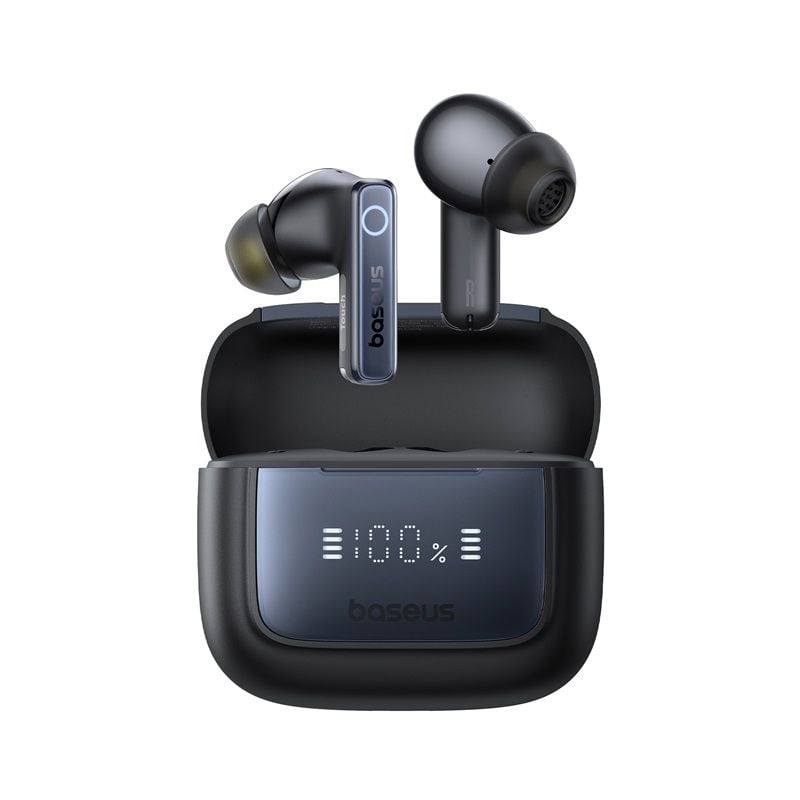 Tai Nghe Không Dây TWS Baseus Bowie 35 ANC Digital Display (Bluetooth v5.3, 6-Mic ENC, 8H, IPX4, -50dB)