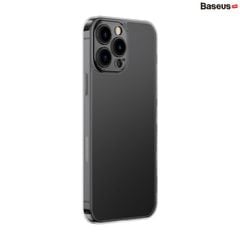 Ốp lưng cường lực nhám viền dẻo chống sốc Baseus Frosted Glass Protective Case dùng cho iPhone 13 Series