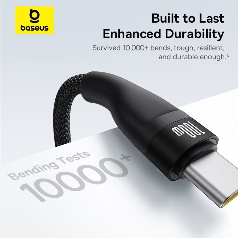 Cáp Sạc Nhanh Đa Năng 1 for 3 Baseus Flash Series 3 100W (Type-C to 3*Type-C, 1.5m, 480Mbps)