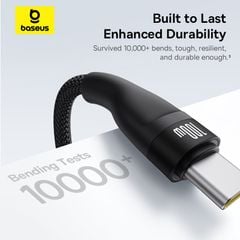 Cáp Sạc Nhanh Đa Năng 1 for 3 Baseus Flash Series 3 100W (Type-C to 3*Type-C, 1.5m, 480Mbps)