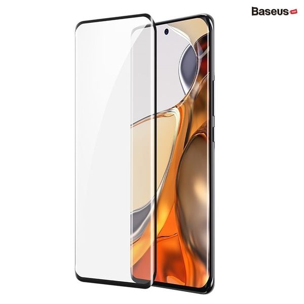 Kính Cường Lực Cao Cấp Siêu Bảo Vệ Baseus 0.25mm Full Screen Curved Surface Full Rubber Tempered Glass Film for XIAOMI MI12/12X