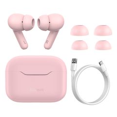 Tai nghe TWS chống ồn chủ động Baseus SIMU ANC S1/S1 Pro True Wireless Earphone (Chống ồn chủ động, Xuyên Âm, Hi Fi/Stereo, AAC/SBS, Dual Core DSP)