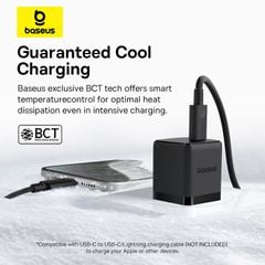 Củ Sạc Nhanh Baseus Palm 1C 20W (For iPhone/iPad/Samsung/Google Pixel)