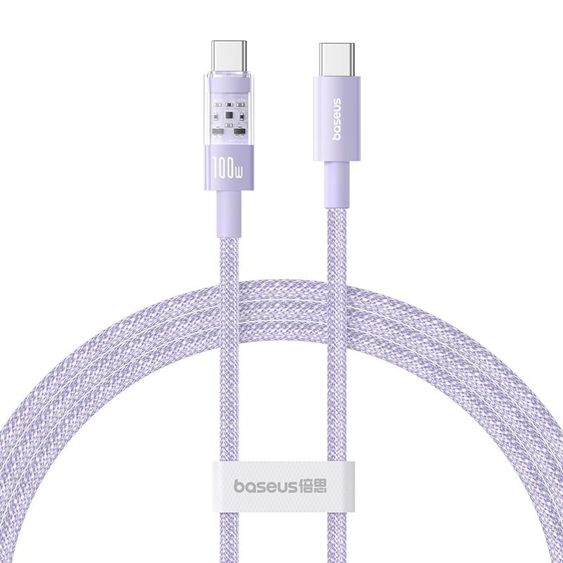 Cáp Sạc Nhanh Baseus Gem C to C 100W (Fast-Charging Data Cable)