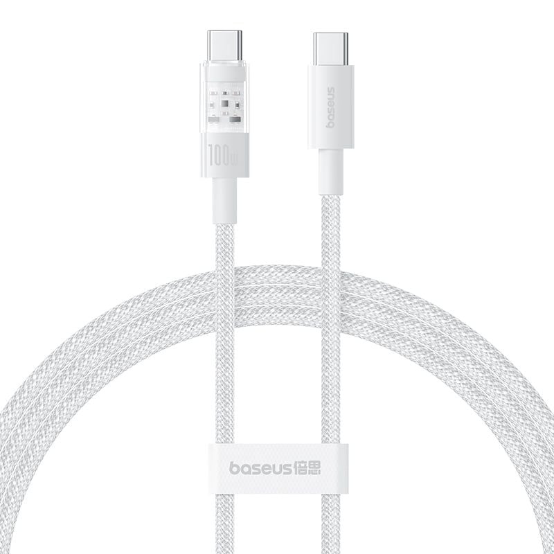 Cáp Sạc Nhanh Baseus Gem C to C 100W (Fast-Charging Data Cable)