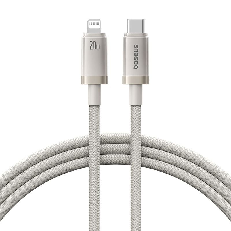 Cáp Sạc Nhanh C to Lightning Baseus Titanium Alloy 20W (480Mbps)