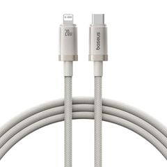 Cáp Sạc Nhanh C to Lightning Baseus Titanium Alloy 20W (480Mbps)