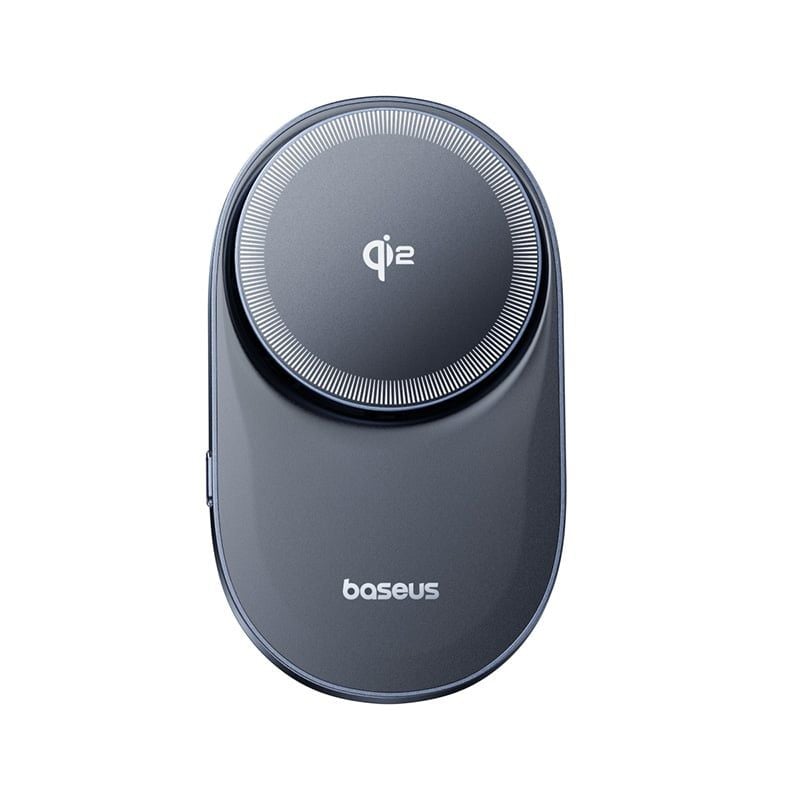 Giá Đỡ Điện Thoại Từ Tính + Sạc Không Dây Baseus PrimeTrip VC1 Pro (Qi2, 15W Wireless Charging, Gắn Trên Cửa Gió)