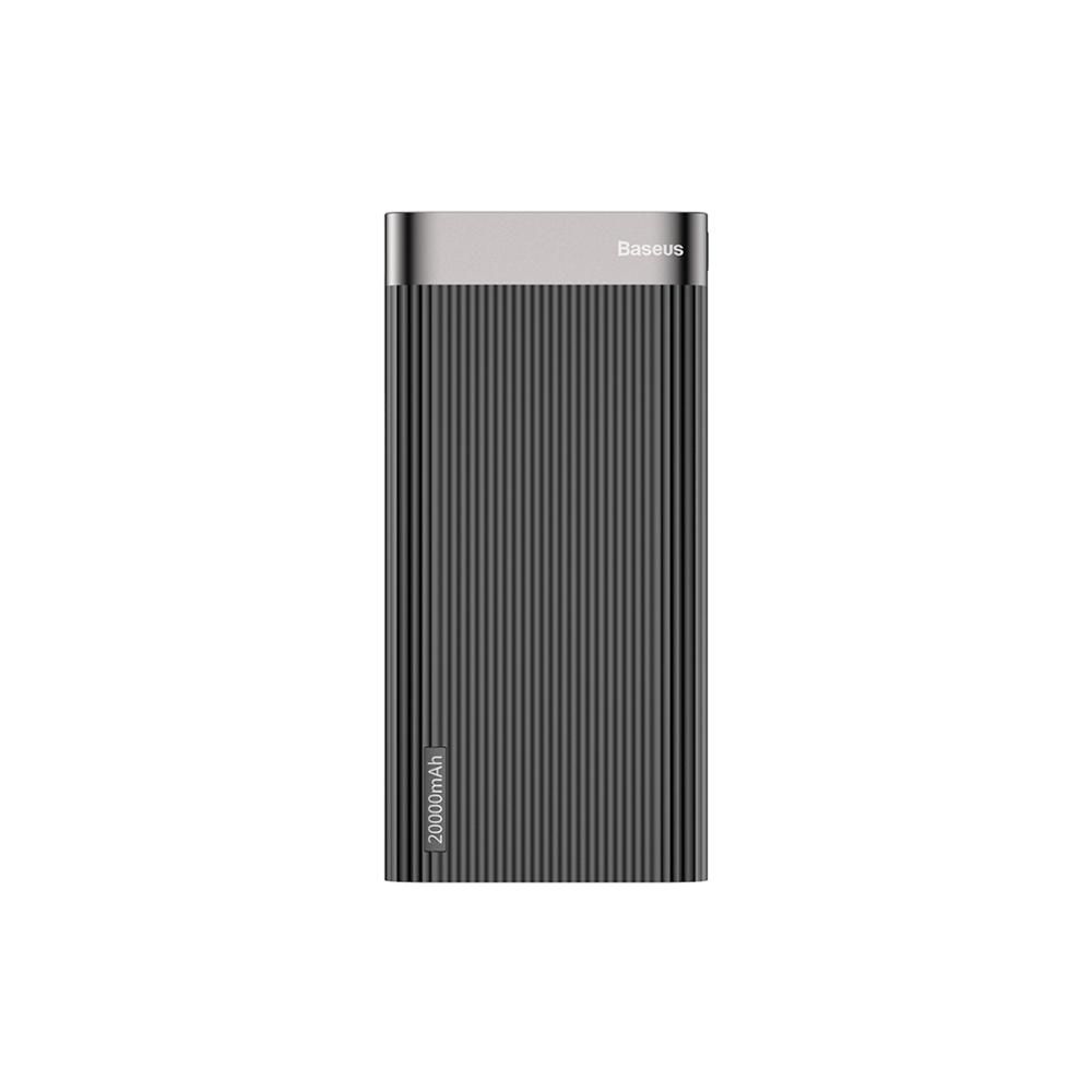 Pin sạc dự phòng Baseus Parallel PD Power Bank 20,000mAh cho Smartphone/ Tablet/ Macbook (18W, QC 3.0, Power Delivery, LED, 2 Port USB + Type C)