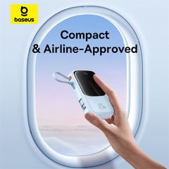 Pin Dự Phòng Baseus Qpow Pro+ Type-C Edition 10000mAh 22.5W (Digital Display)