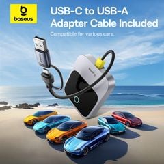 Carplay Không Dây Baseus SafeJourney Series (Dual-screen Control)