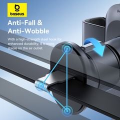 Giá Đỡ Điện Thoại Trên Ô Tô Baseus Metal Age Go Gravity (Gắn Cho Cửa Gió)