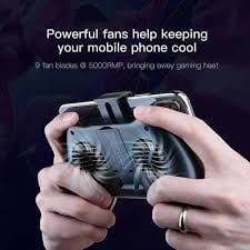 Tay cầm chơi game tản nhiệt Baseus Cool Play Gamepad tích pin sạc dự phòng 1200mAh (Dissipate-heat Hand Handle)