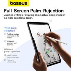 Bút Cảm Ứng Baseus Smooth Writing 2 Series Stylus Lite with LED Indicators (Active version with type-C cable and active pen tip)