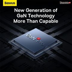 Bộ sạc nhanh Baseus GaN5 Pro 65W – Combo củ sạc + cáp C to C 100W, 2C + USB, hỗ trợ PD3.0/PPS/QC4.0/SCP/FCP