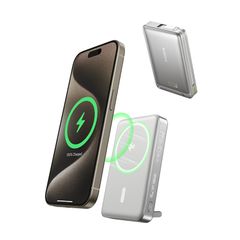 Pin Sạc Không Dây Baseus Nomos Qi2 Kickstand 10000mAh 45W (with Built-in USB-C Cable)