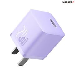 Bộ Sạc Nhanh 20W Baseus GaN5 Fast Charger 1C cho iPhone/Samsung (PD/QC Multi Quick Charge Support, Smart Protect)